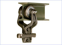 3" Trolley with "I" Attach & Hardware - 5 1/2" Drop — part 241052