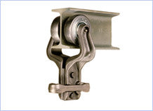 4" Trolley with "I" Attach & Hardware - 8" Drop — part 241054